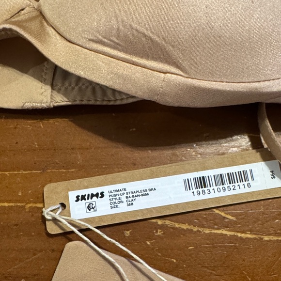 Ultimate Push Up Strapless Bra | Clay - Picture 4 of 11